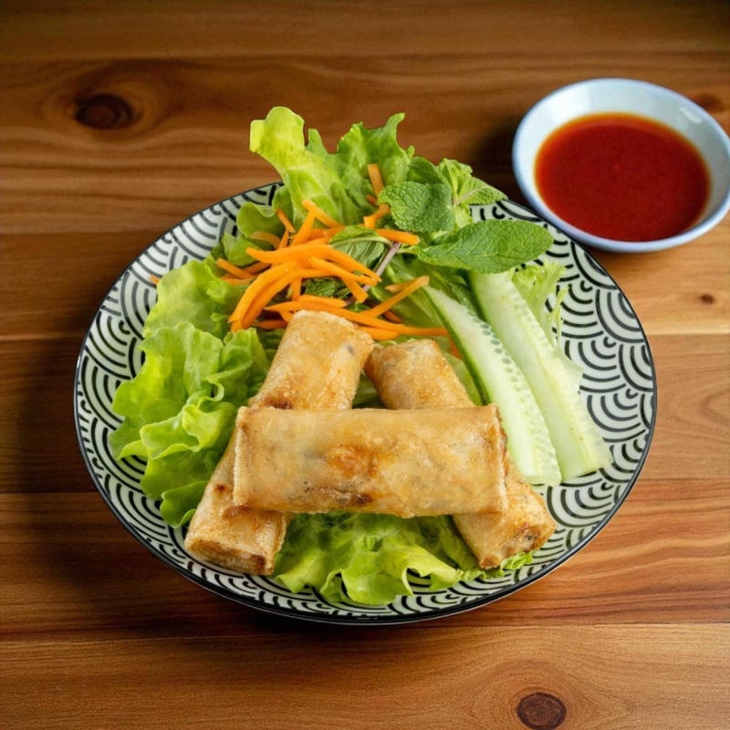 Rouleaux de printemps poulet